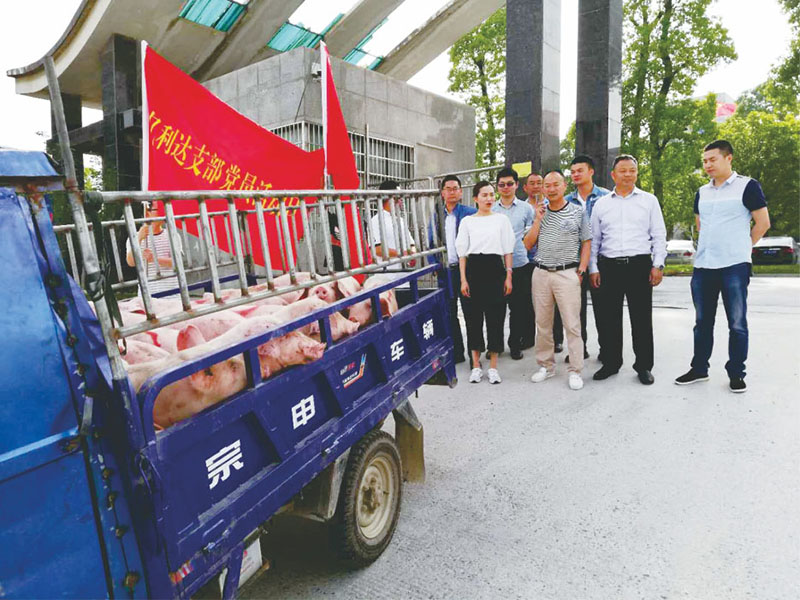 2016年3月,亿利达公司担起了长安街道办事处的飞跃村、大岭村、板桥村、三联村、王禾村5个村36户108人的精准扶贫、结对帮扶任务。